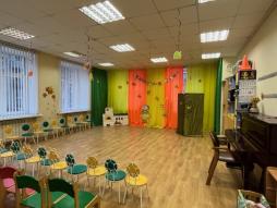 Зал для музыкальных и физкультурных занятий -площадка Дрезденская